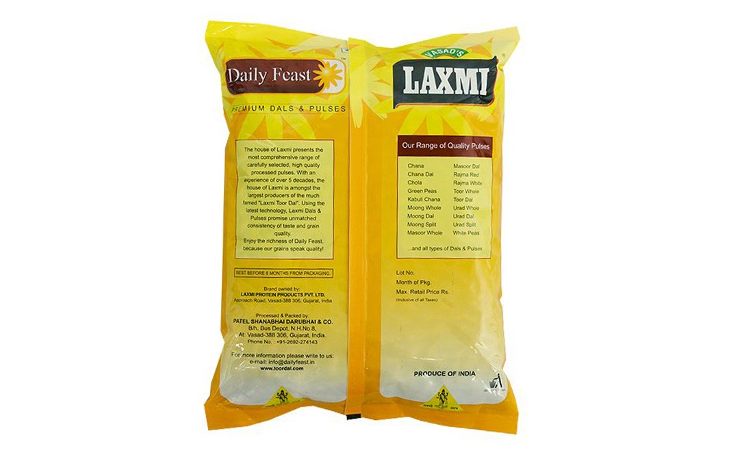 Laxmi Daily Feast Green Peas    Pack  1 kilogram
